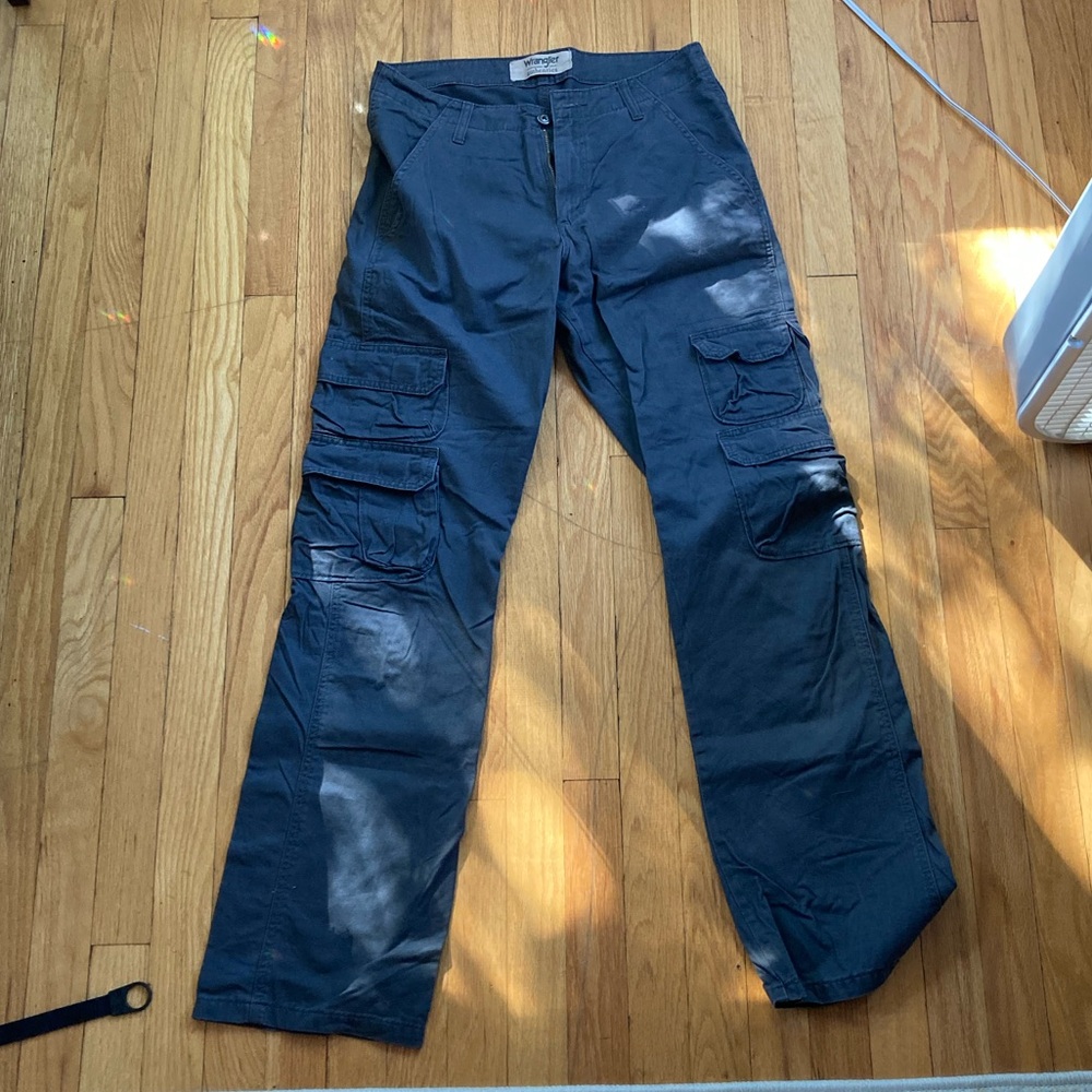COPY - Grey Wrangler Cargo Pants 30x32